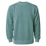 Independent Trading Company Unisex Midweight Pigment Dyed Crew Neck - PRM3500 MAROON Independent Trading Company Unisex Midweight Pigment Dyed Crew Neck - PRM3500 MAROON