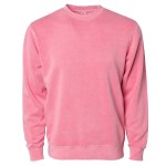Independent Trading Company Unisex Midweight Pigment Dyed Crew Neck - PRM3500 YELLOW Independent Trading Company Unisex Midweight Pigment Dyed Crew Neck - PRM3500 YELLOW