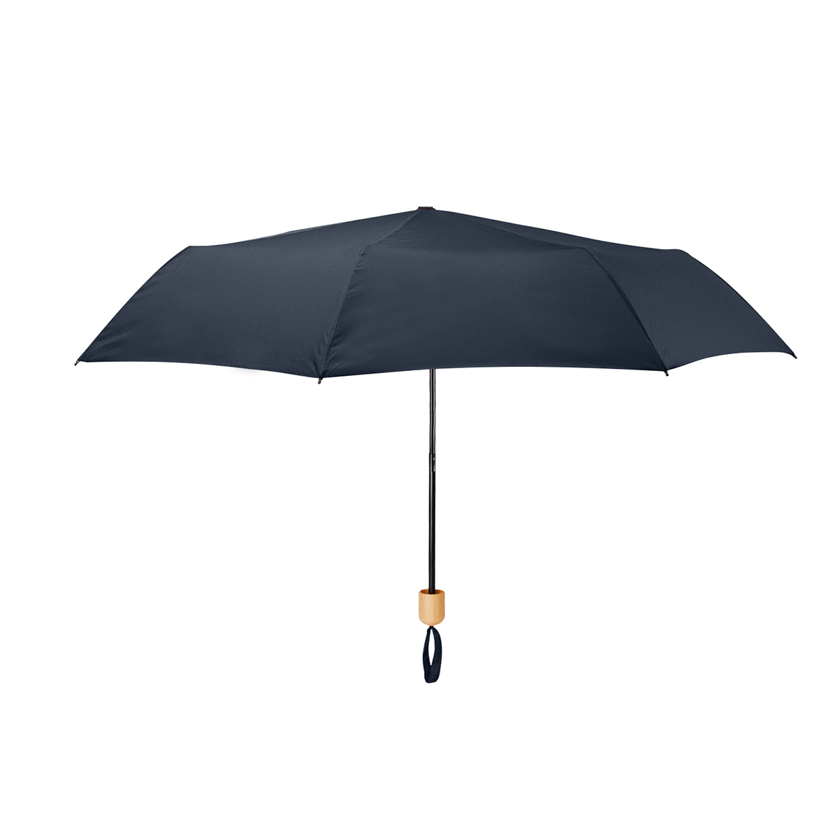 41" Arc Umbrella With 100% Rpet Canopy & Bamboo Handle 1