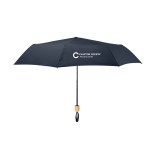 41" Arc Umbrella With 100% Rpet Canopy & Bamboo Handle - 45006 NAV Blank 41" Arc Umbrella With 100% Rpet Canopy & Bamboo Handle - 45006 NAV Blank
