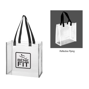 Reflective Shopper Clear Eva Reflective Tote Bag 1 Reflective Shopper Clear Eva Reflective Tote Bag 1