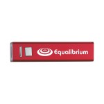 Ul Listed 2,200 Mah On-the-go Power Bank 2.0 - 26252UL RED Silkscreen Ul Listed 2,200 Mah On-the-go Power Bank 2.0 - 26252UL RED Silkscreen