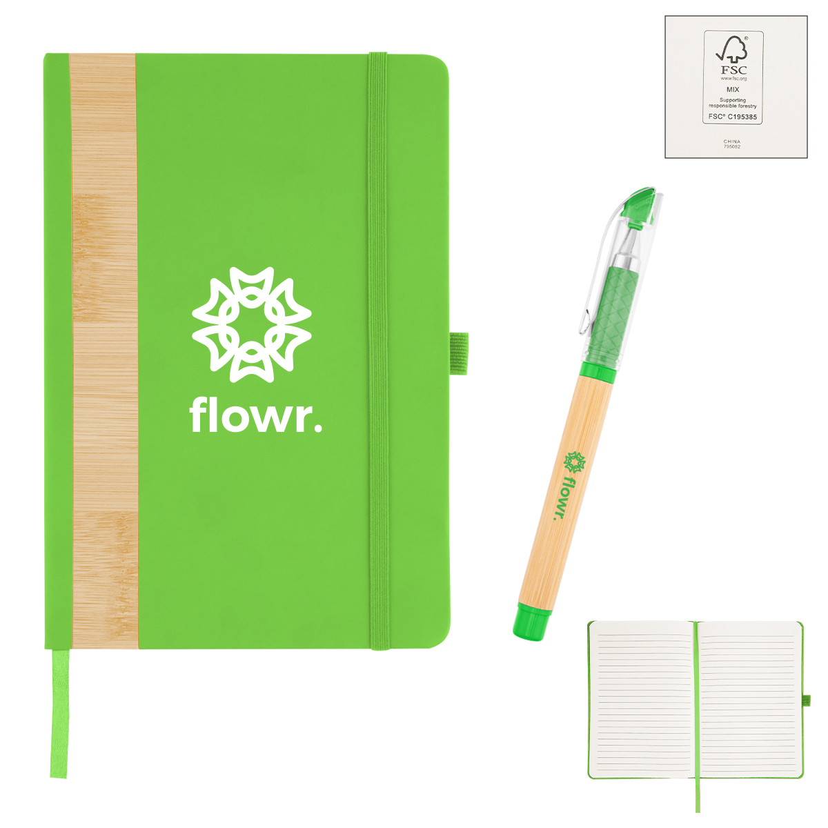 Verse Bamboo Journal With Pen 1