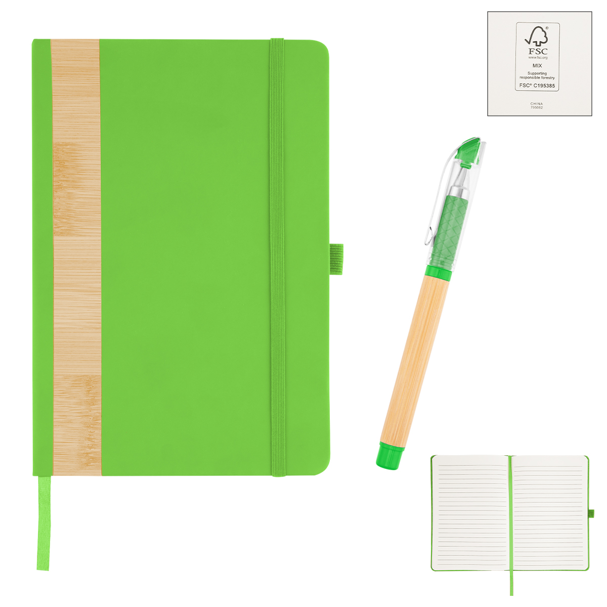 Verse Bamboo Journal With Pen 1