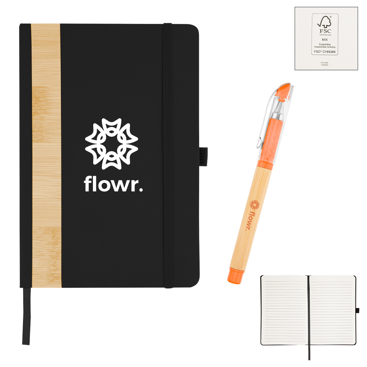 Verse Bamboo Journal With Pen 1