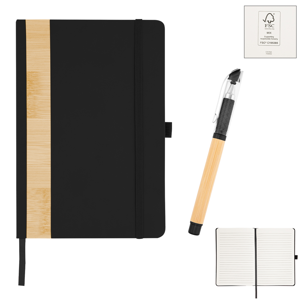 Verse Bamboo Journal With Pen 1