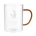 13.5 Oz. Hue Glass Mug - 6064 AMBER Etched 13.5 Oz. Hue Glass Mug - 6064 AMBER Etched