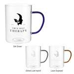 13.5 Oz. Hue Glass Mug 1 13.5 Oz. Hue Glass Mug 1