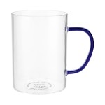13.5 Oz. Hue Glass Mug - 6064 BLU Blank 13.5 Oz. Hue Glass Mug - 6064 BLU Blank