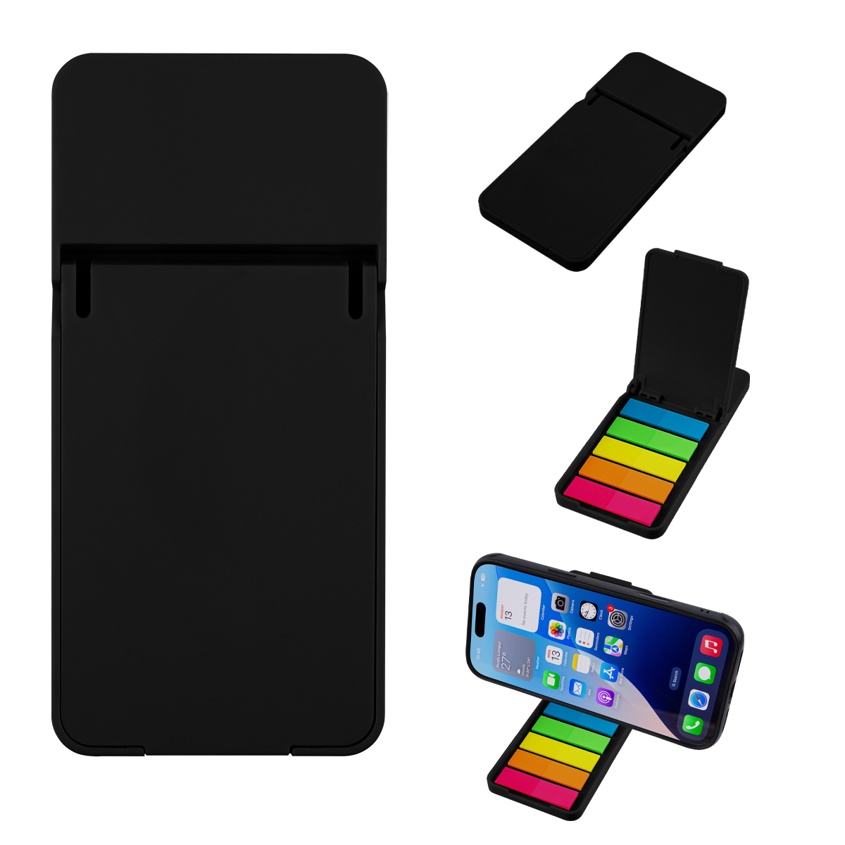 Rabs Flip-up Phone Holder & Sticky Flags 1