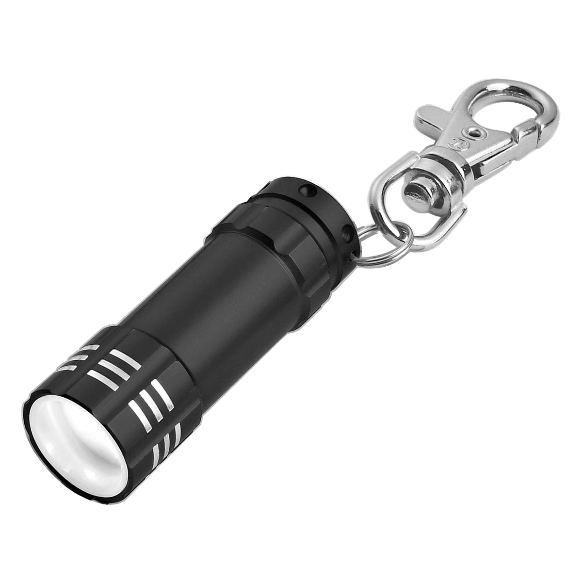Mini Aluminum Led Flashlight With Key Clip 1