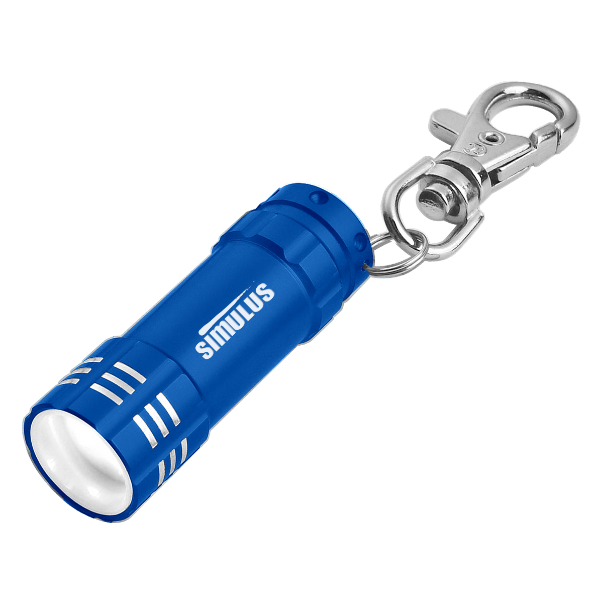 Mini Aluminum Led Flashlight With Key Clip 1