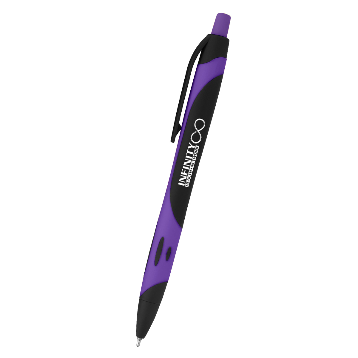 Two-tone Sleek Write Rubberized Pen 1