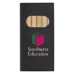 6-piece Colored Pencil Set - 451 BLK Silkscreen 6-piece Colored Pencil Set - 451 BLK Silkscreen