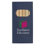 6-piece Colored Pencil Set - 451 BLU Silkscreen 6-piece Colored Pencil Set - 451 BLU Silkscreen