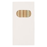 6-piece Colored Pencil Set - 451 WHT Silkscreen 6-piece Colored Pencil Set - 451 WHT Silkscreen