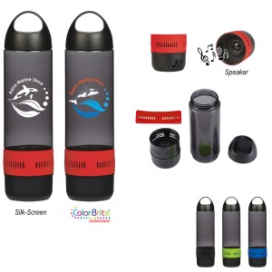 16 Oz. Tritan™ Rumble Bottle With Speaker 1 16 Oz. Tritan™ Rumble Bottle With Speaker 1