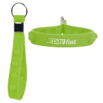 Push Pop Stress Reliever Keychain - 20026 LIM Silkscreen Push Pop Stress Reliever Keychain - 20026 LIM Silkscreen