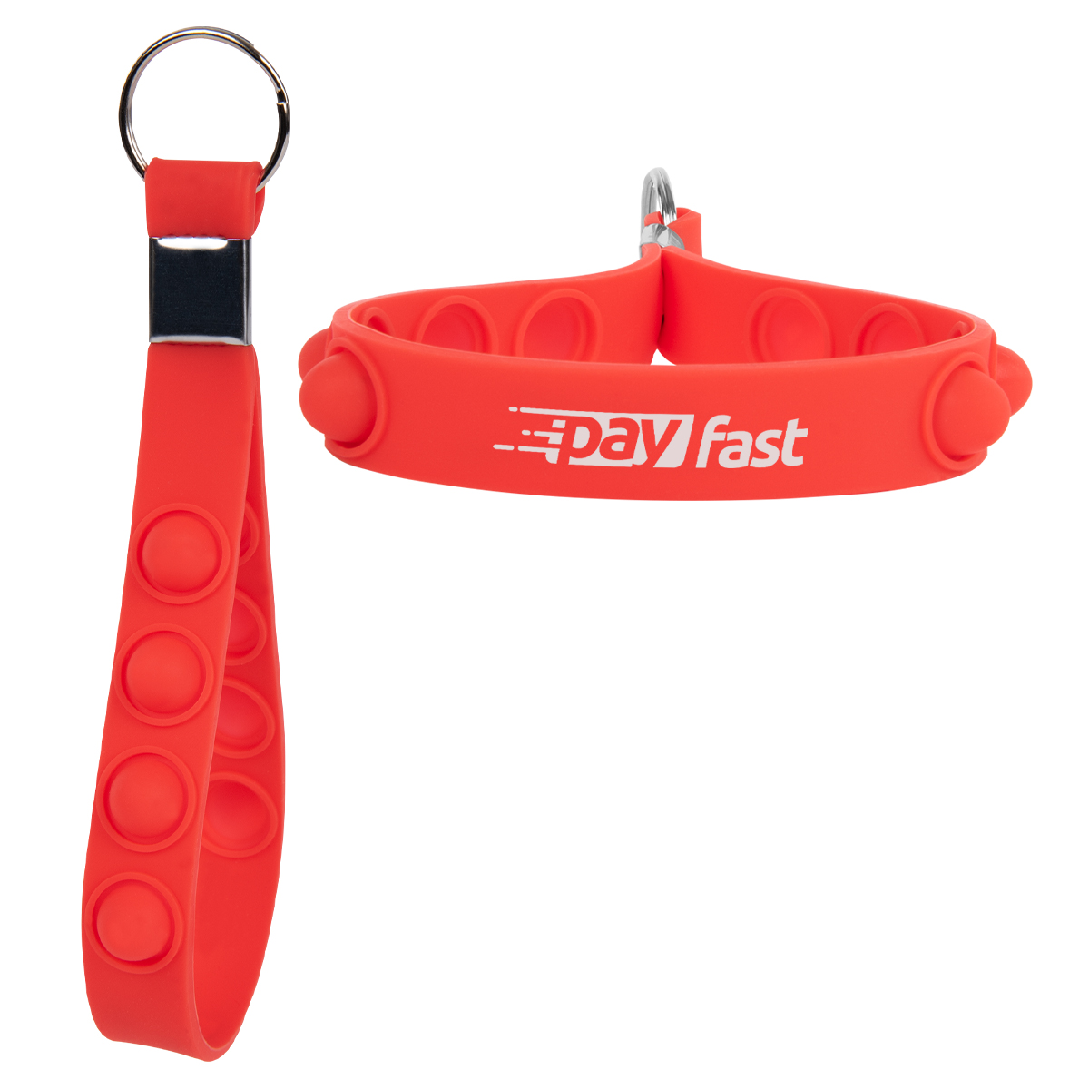 Push Pop Stress Reliever Keychain 1