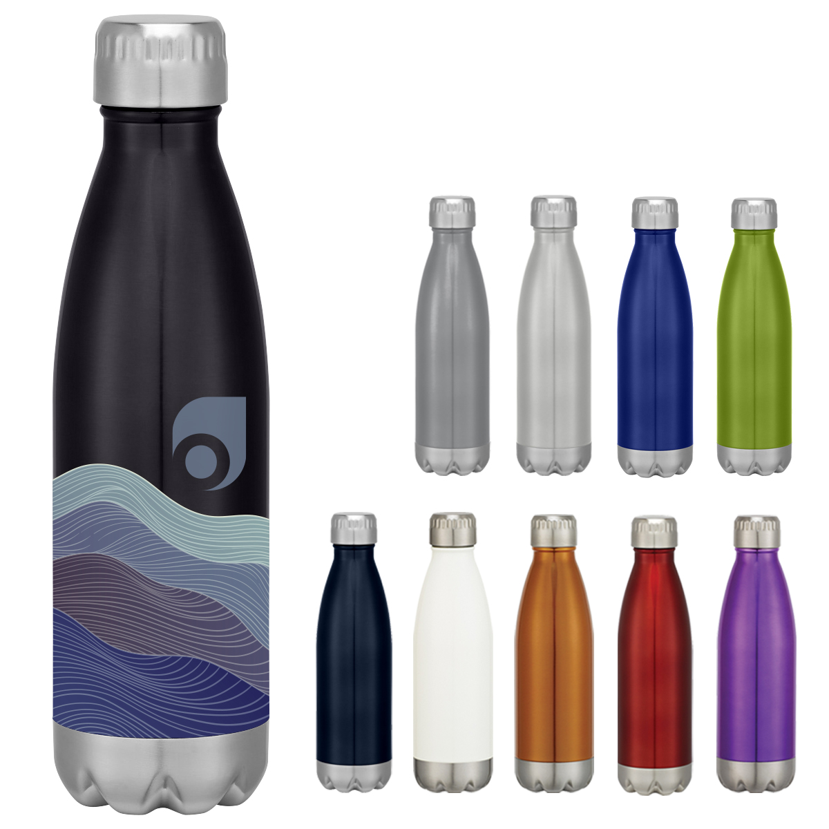 16 Oz. Full Color Swiggy Stainless Steel 1