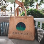 Juliet Jute Tote Bag - 30059 NAT Lifestyle Colorbrite Juliet Jute Tote Bag - 30059 NAT Lifestyle Colorbrite