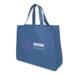 Juliet Jute Tote Bag - 30059 BLU Colorbrite Juliet Jute Tote Bag - 30059 BLU Colorbrite