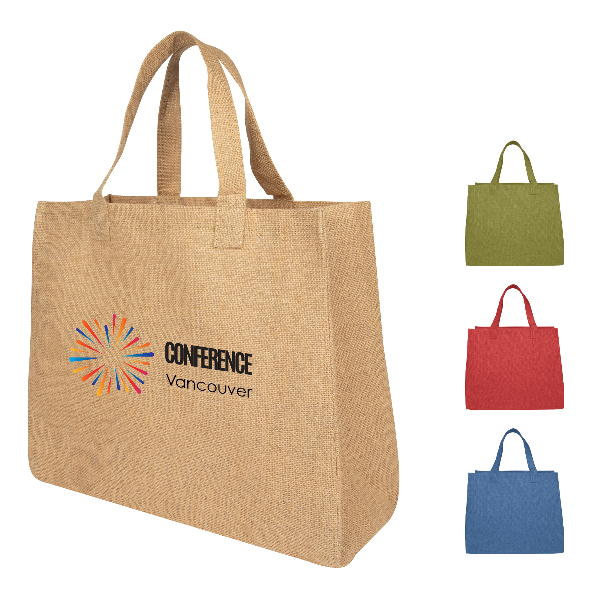 Juliet Jute Tote Bag 1