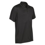 Stormtech Apollo Men's H2xdry Polo - PS1 BLACK SIDE Stormtech Apollo Men's H2xdry Polo - PS1 BLACK SIDE