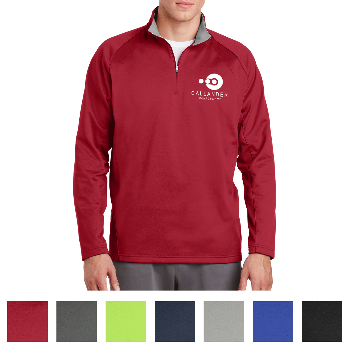 Sport-tek® Sport-wick® Fleece 1/4-zip Pullover 1