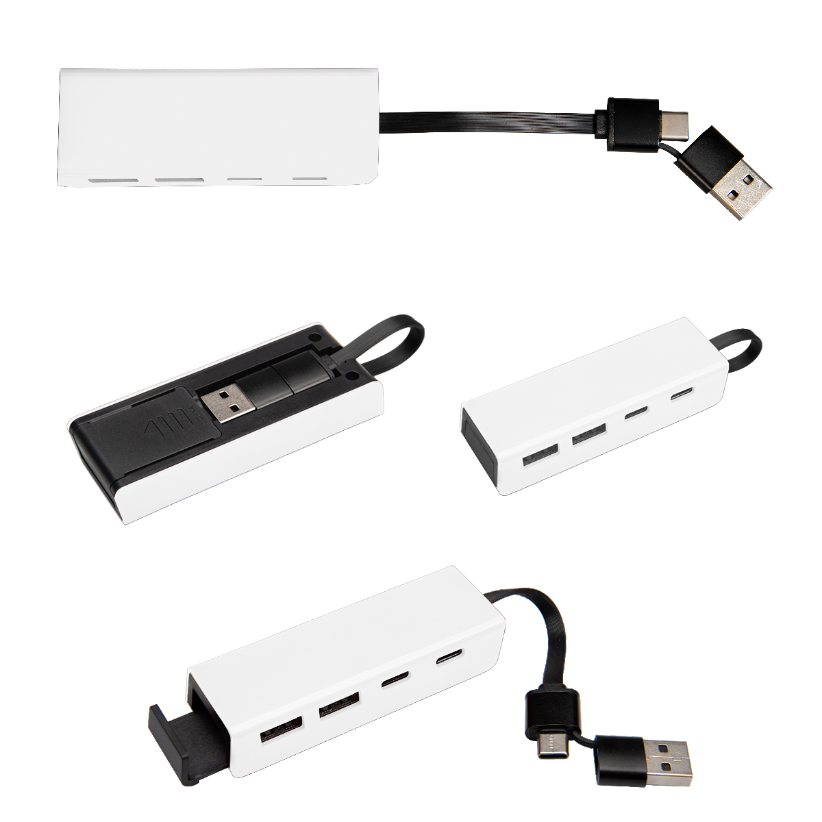 Rabs Type-c & Usb Hub With Phone Stand 1