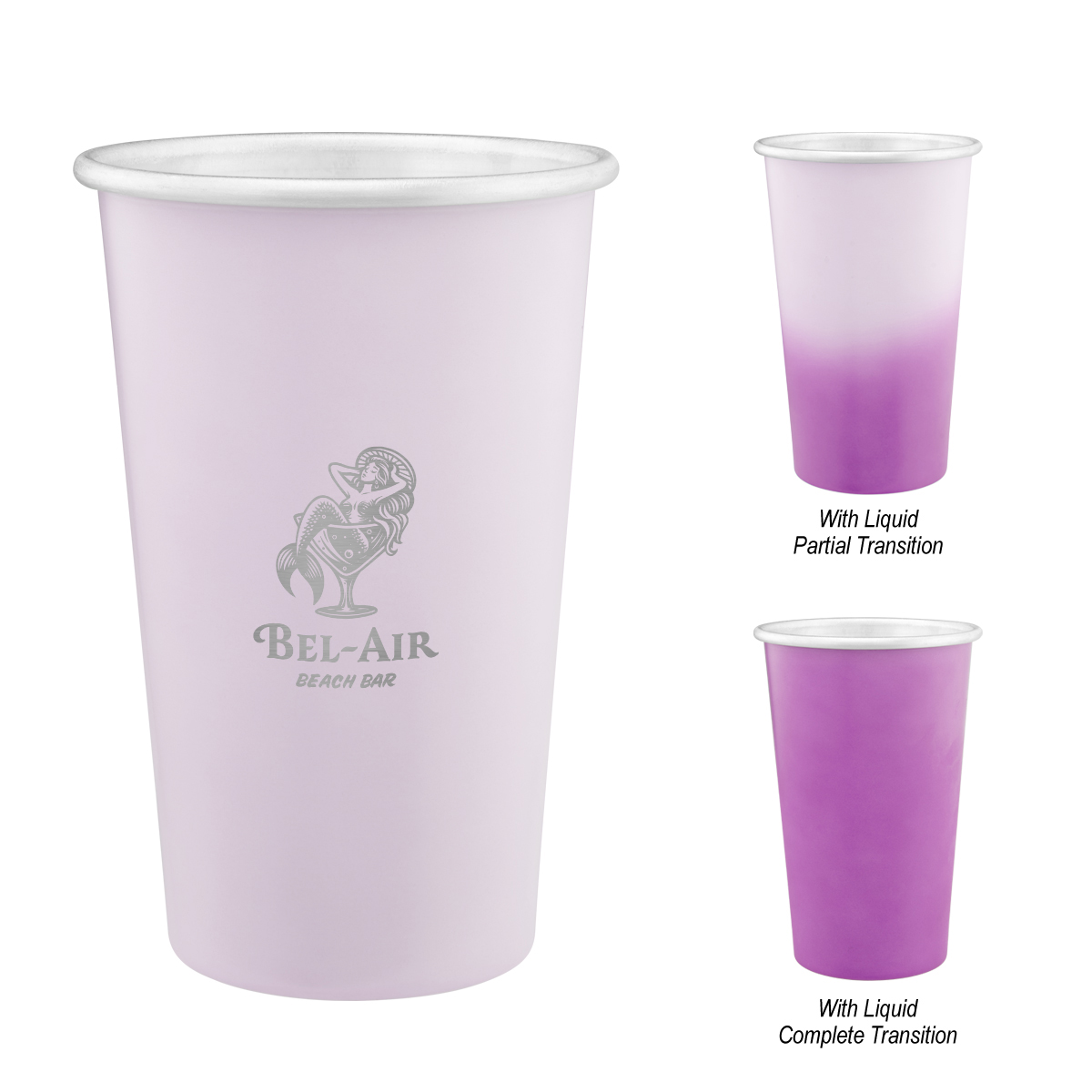 15 Oz. Color Changing Recycled Aluminum Cup 1