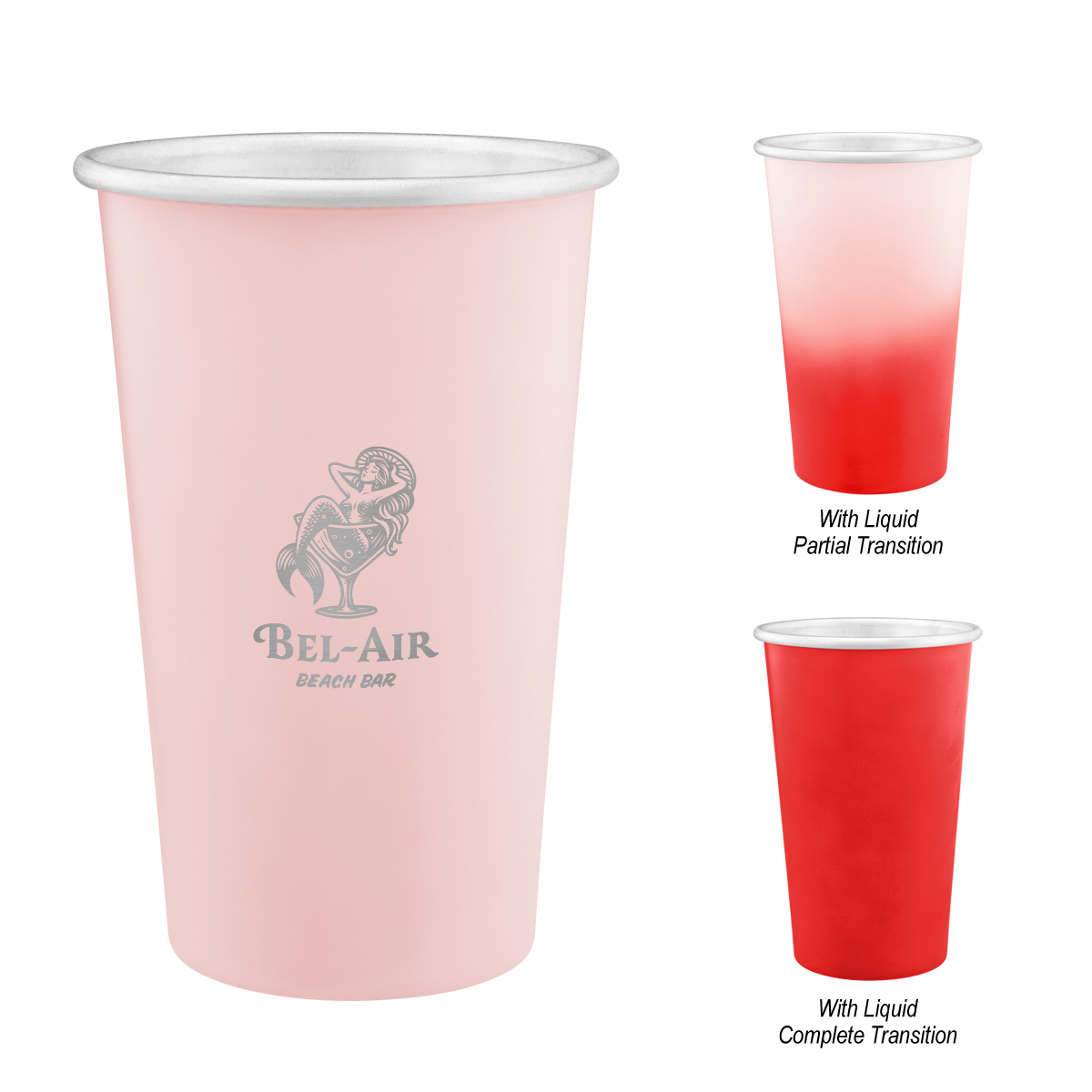 15 Oz. Color Changing Recycled Aluminum Cup 1