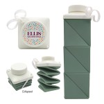 24 Oz. H2fold Collapsible Bottle - 26051 SAG Optional Full Color 24 Oz. H2fold Collapsible Bottle - 26051 SAG Optional Full Color