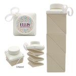 24 Oz. H2fold Collapsible Bottle - 26051 TAU Optional Full Color 24 Oz. H2fold Collapsible Bottle - 26051 TAU Optional Full Color