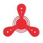 Saturn 7" Flying Disk - 753 RED Blank Saturn 7" Flying Disk - 753 RED Blank