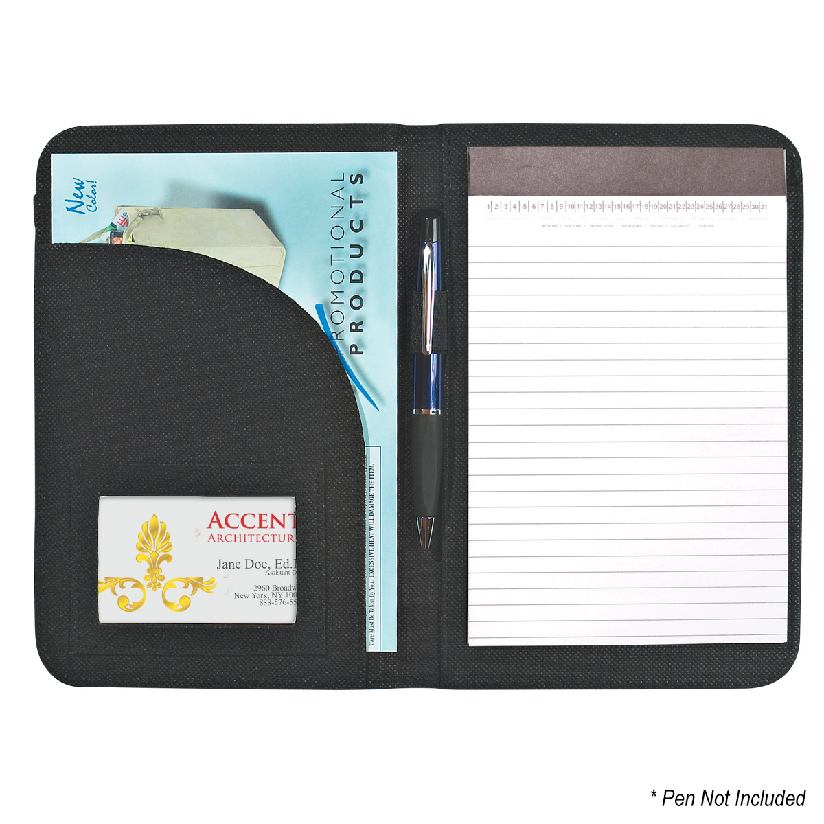 Non-woven 5" X 7" Bubble Padfolio 1