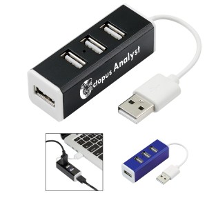 4-port Aluminum Usb Hub 1 4-port Aluminum Usb Hub 1