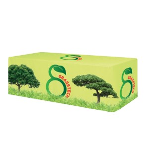 Fitted All Over Dye Sub Table Cover - 4-sided, Fits 8%27 Table 1 Fitted All Over Dye Sub Table Cover - 4-sided, Fits 8%27 Table 1