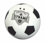 Soccer Ball Shape Stress Reliever - 4072 WHT Padprint Soccer Ball Shape Stress Reliever - 4072 WHT Padprint