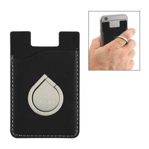 Aluminum Phone Ring And Stand With Phone Wallet 1 Aluminum Phone Ring And Stand With Phone Wallet 1