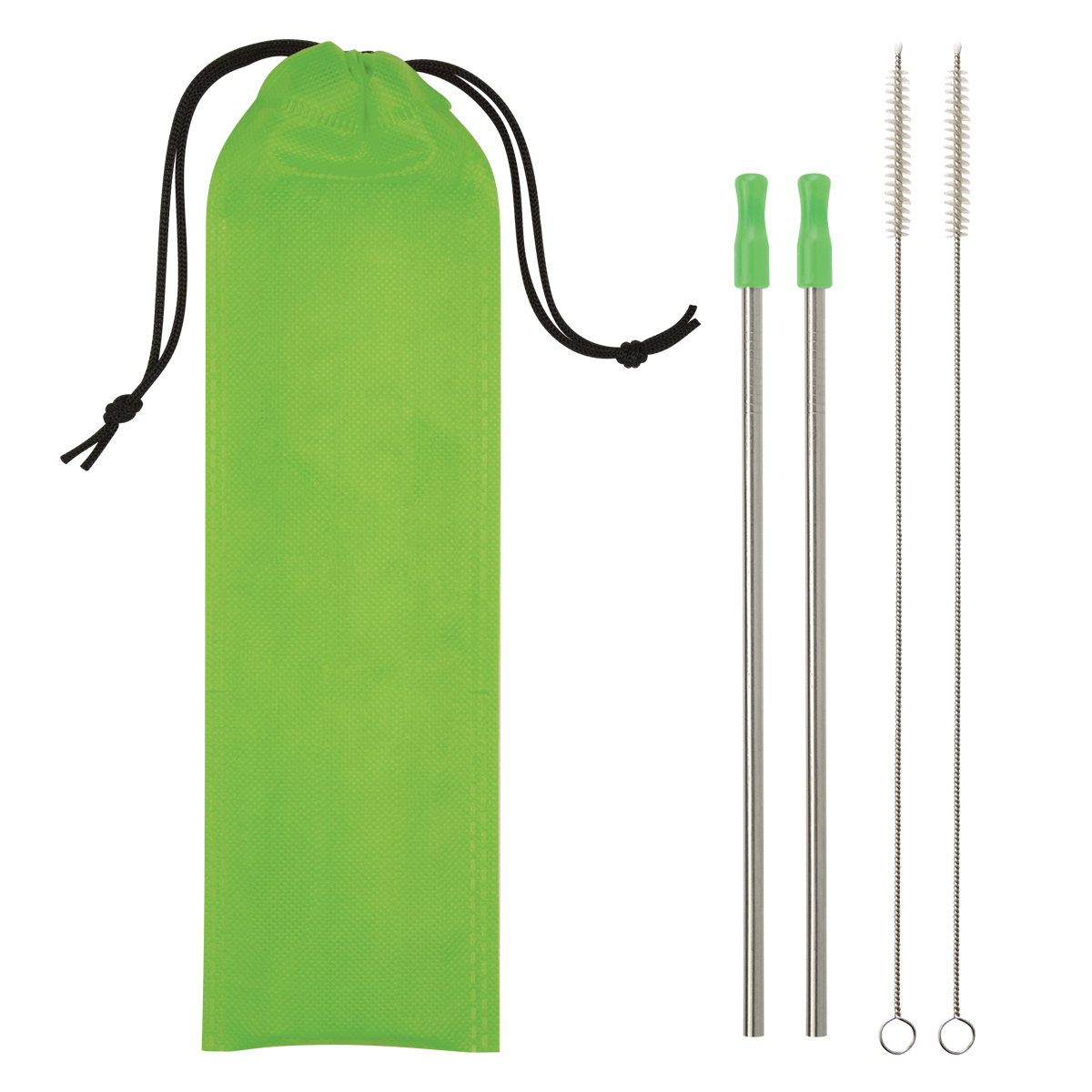 2-pack Stainless Steel Straw Kit 1