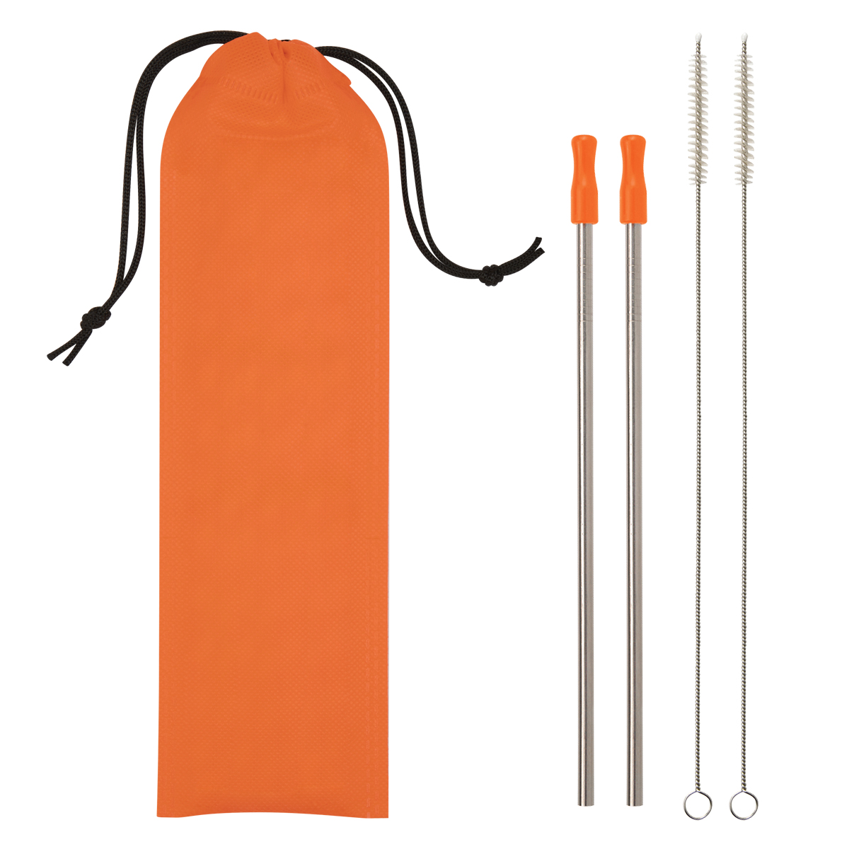 2-pack Stainless Steel Straw Kit 1