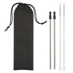 2-pack Stainless Steel Straw Kit 2 2-pack Stainless Steel Straw Kit 2