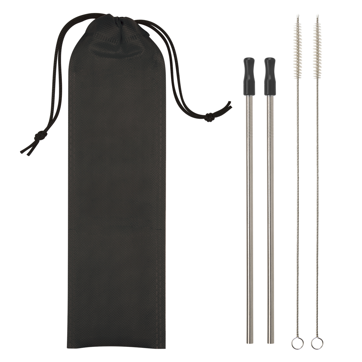 2-pack Stainless Steel Straw Kit 1