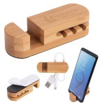 Bamboo Desktop Cable Organizer - 25310 BAMBOO Laser Bamboo Desktop Cable Organizer - 25310 BAMBOO Laser