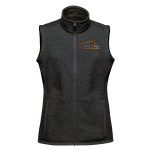 Stormtech Avalante Women's Full Zip Fleece Vest - FHV1W Black SIDE Stormtech Avalante Women's Full Zip Fleece Vest - FHV1W Black SIDE