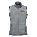 Stormtech Avalante Women's Full Zip Fleece Vest - FHV1W Granite SIDE Stormtech Avalante Women's Full Zip Fleece Vest - FHV1W Granite SIDE