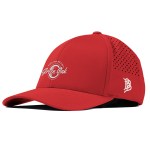 Branded Bills Ep500 Bare Curved Performance Cap - 15047 RED Embroidery Branded Bills Ep500 Bare Curved Performance Cap - 15047 RED Embroidery