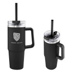 30 Oz. Intrepid Recycled Stainless Steel Tumbler - 51036 BLK Silkscreen 30 Oz. Intrepid Recycled Stainless Steel Tumbler - 51036 BLK Silkscreen