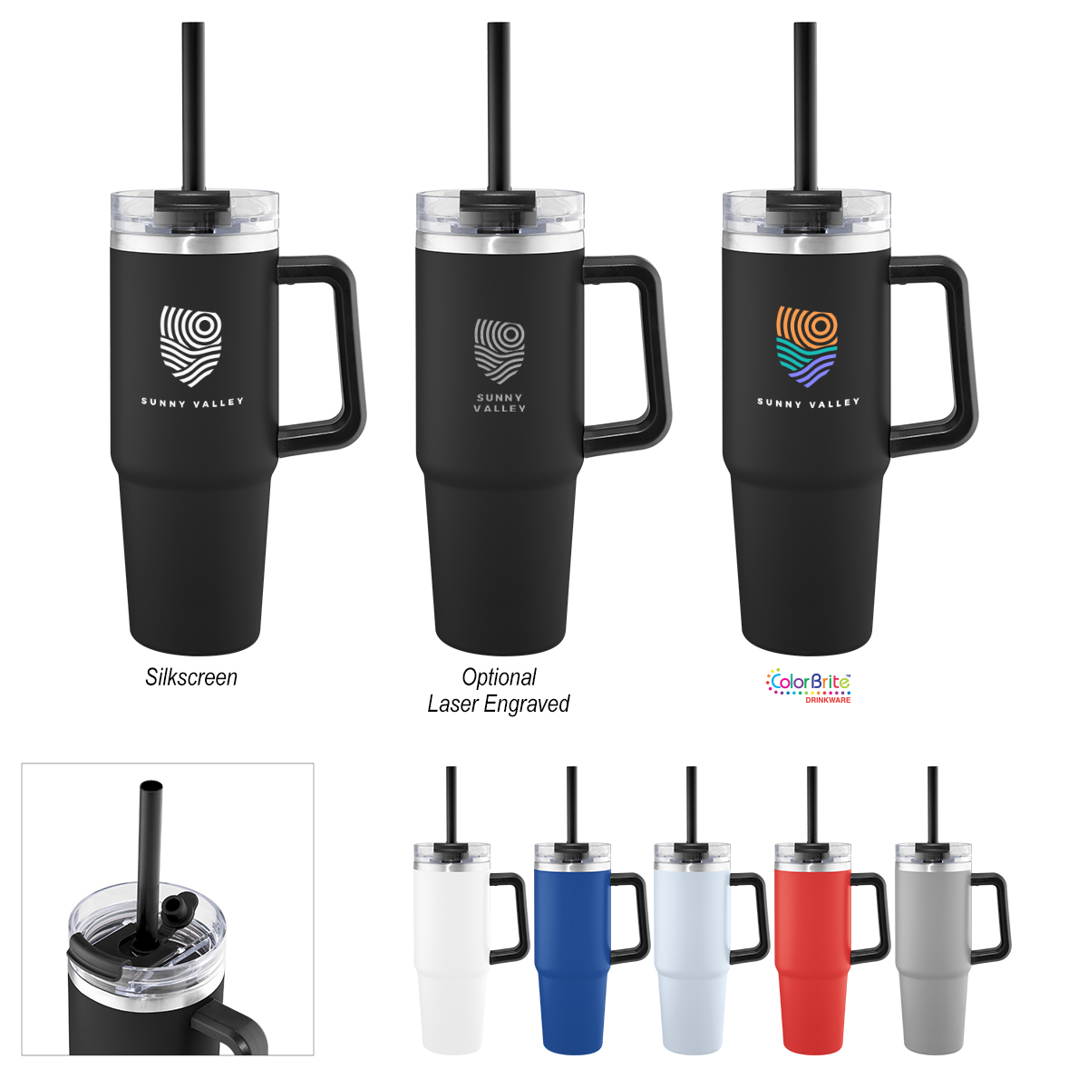 30 Oz. Intrepid Recycled Stainless Steel Tumbler 1